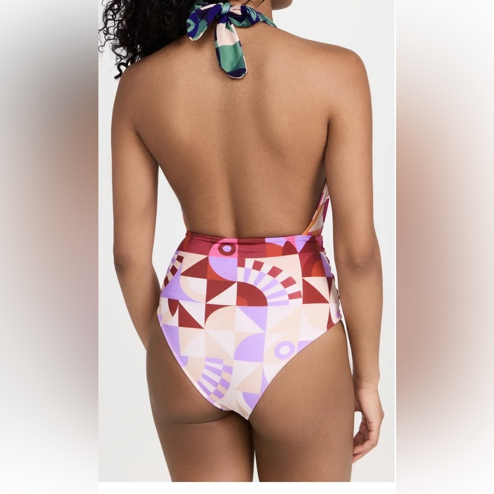 Farm Rio Ombre Graphic Toucans One-Piece Swimsuit, small, $228 - Picture 6 of 16